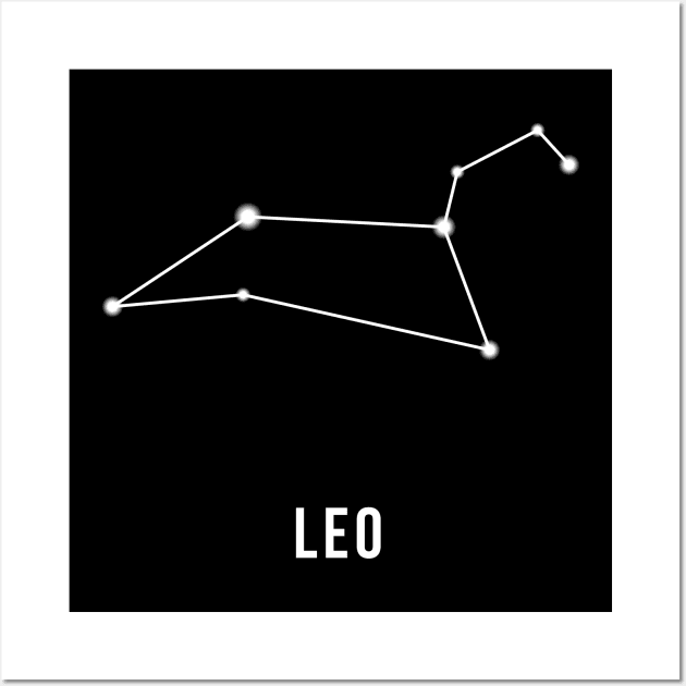 Leo constellation Wall Art by s4rt4